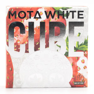 Buy Strawberries and Cream White Cube 180mg CBD (Mota)